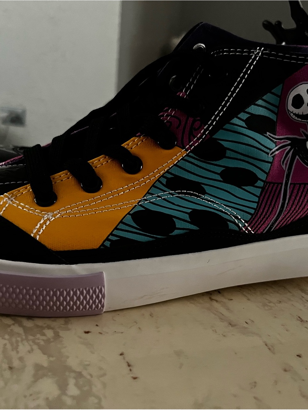 The Night Before Christmas  Graphic High-Top Sneakers
